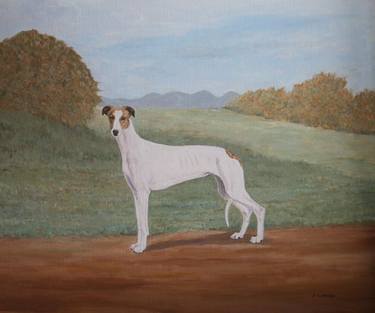 Original Dogs Paintings by Jacqueline Clarisse