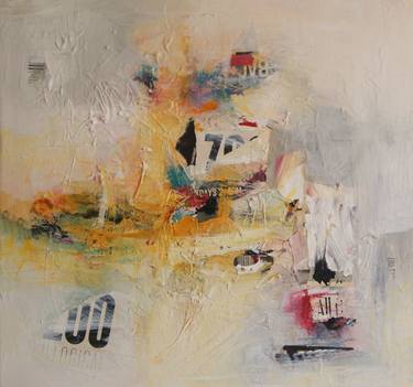 Original Abstract Expressionism Abstract Paintings by Dilcia Giron