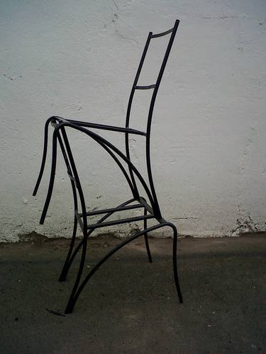 Original Abstract Sculpture by Ken Omom