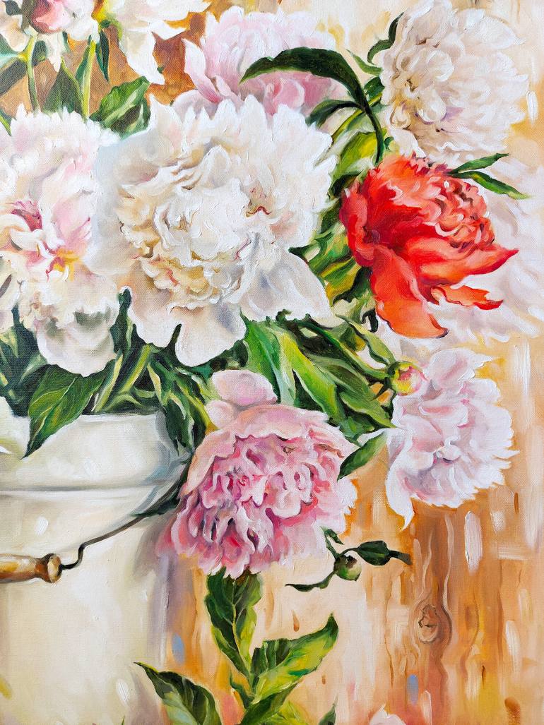 Original Realism Still Life Painting by Elina Kovalenko