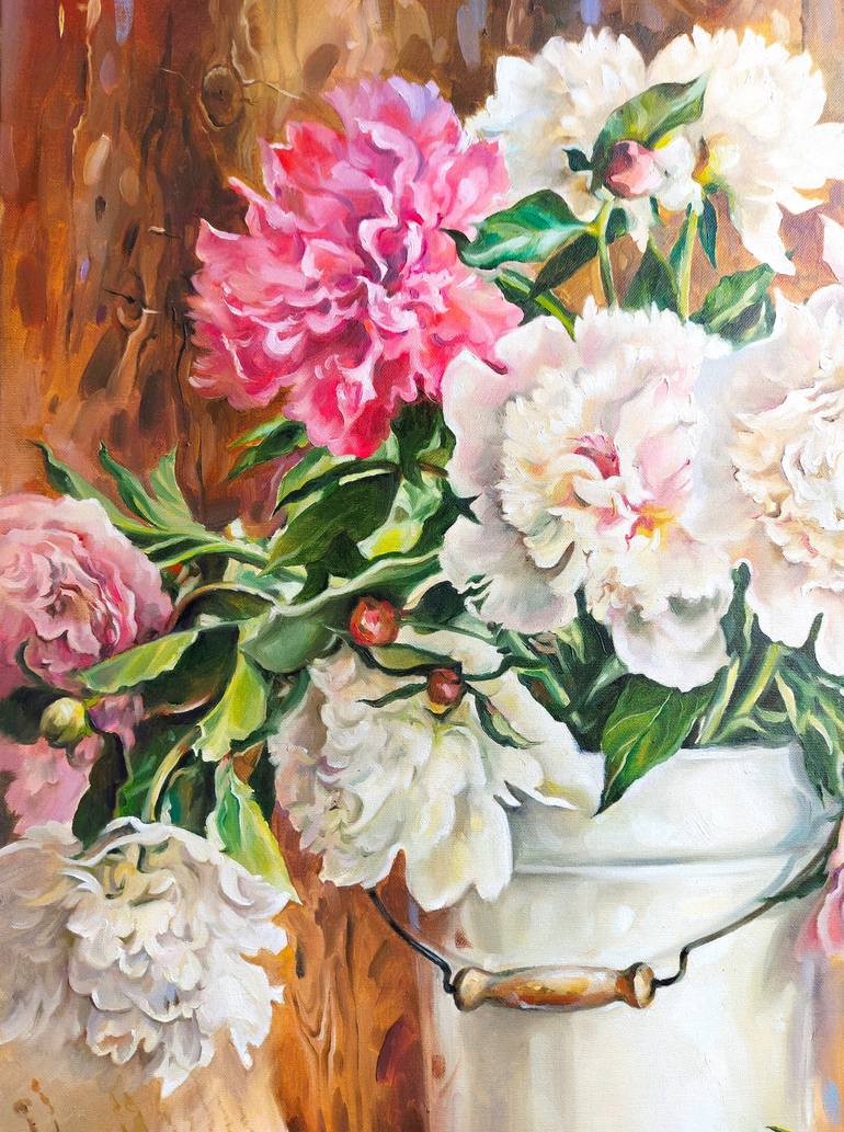 Original Realism Still Life Painting by Elina Kovalenko