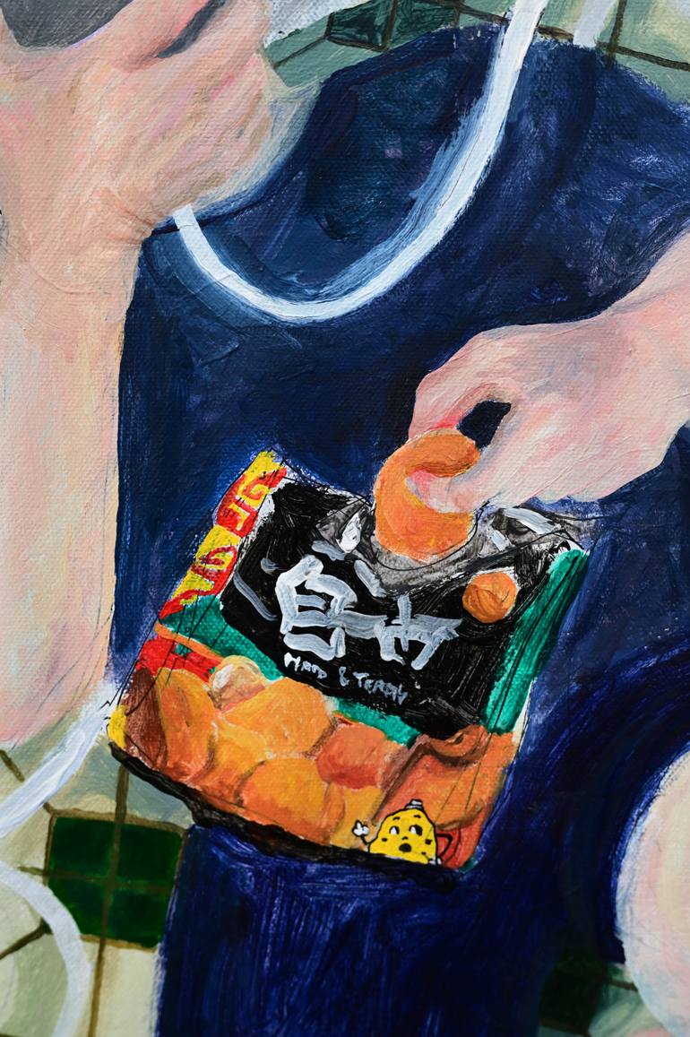 Original Contemporary People Painting by Wai Yi Chung