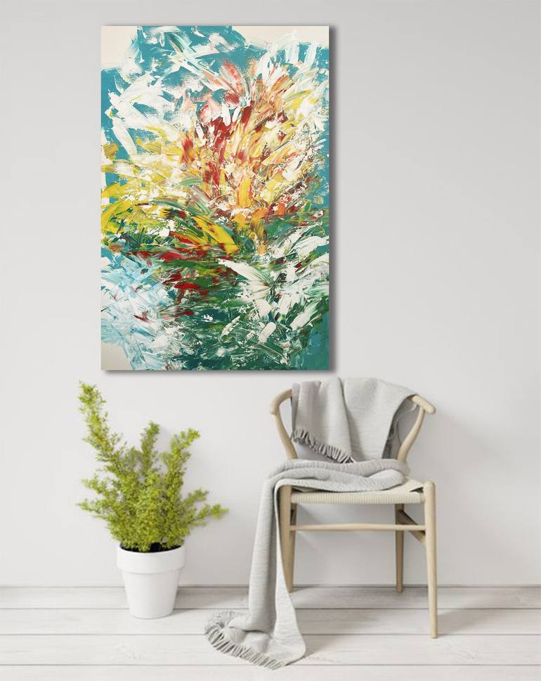 Original Abstract Painting by Ziaa Art