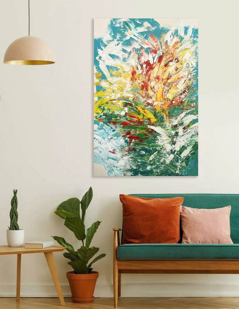 Original Abstract Painting by Ziaa Art