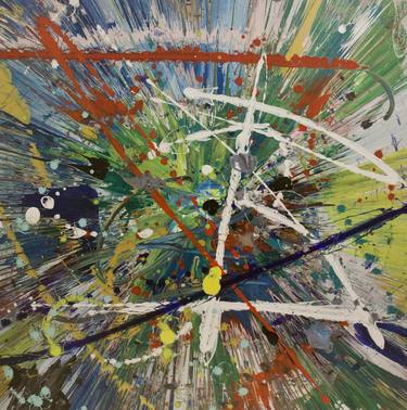 Original Abstract Expressionism Abstract Paintings by Nicholas Chan