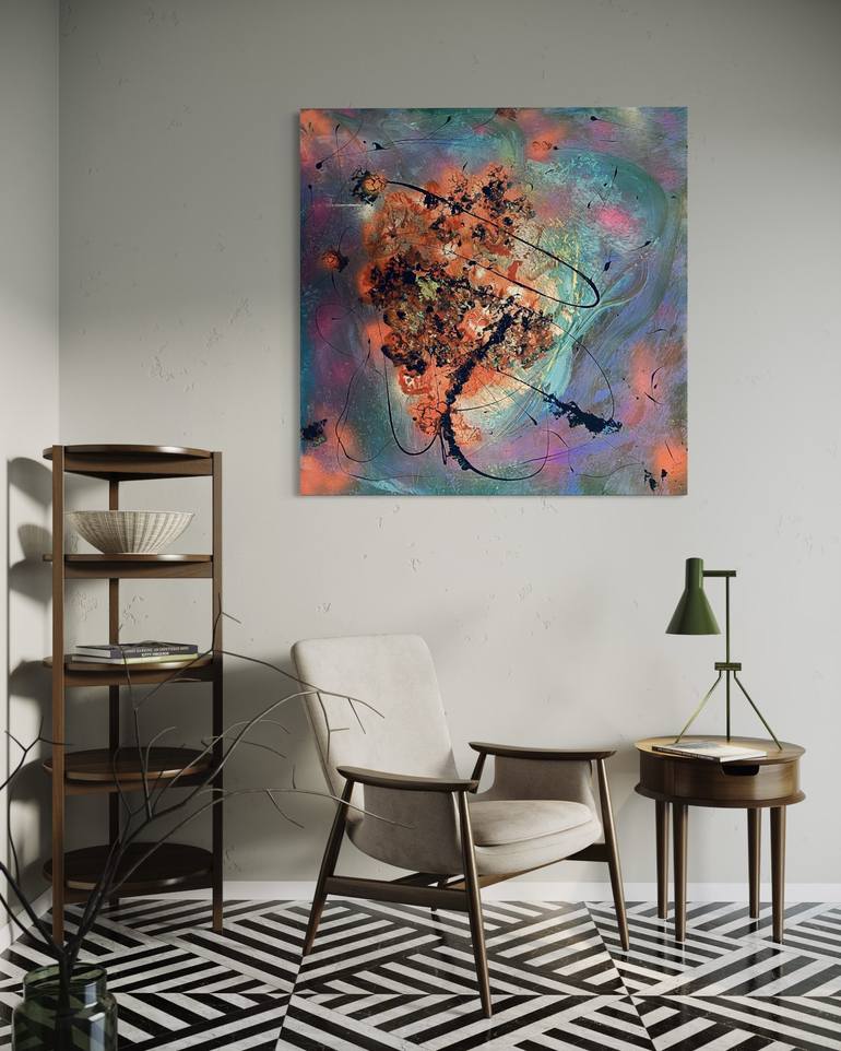 Original Abstract Painting by OMB ART