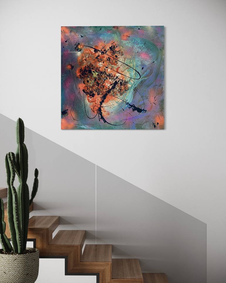 Original Contemporary Abstract Painting by OMB ART