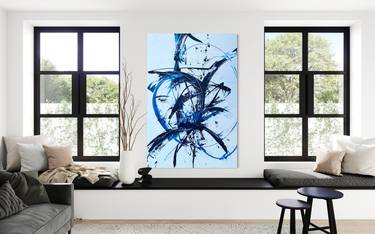 Original Art Deco Abstract Paintings by OMB ART