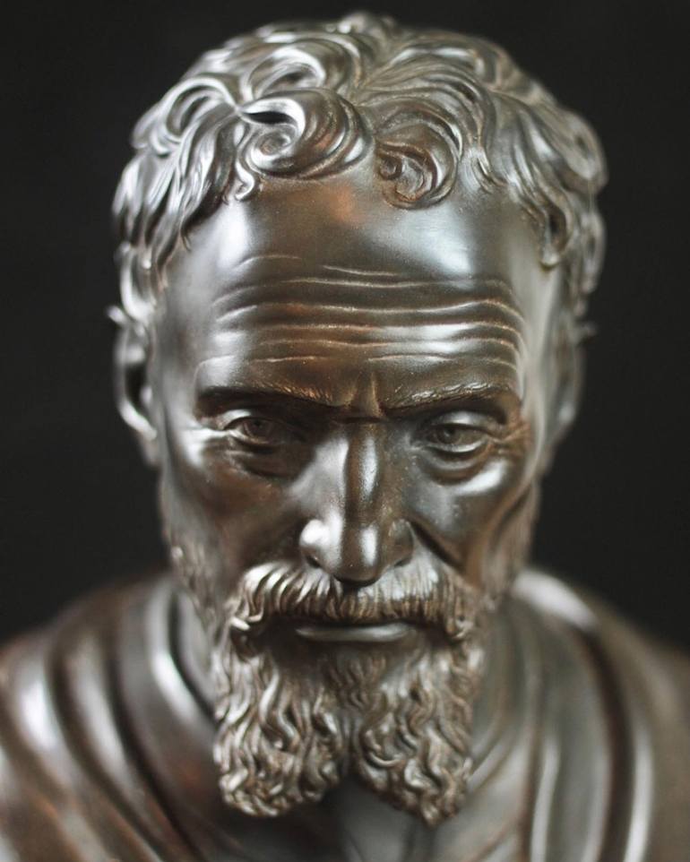 Original Figurative Portrait Sculpture by Marco Di Lucca