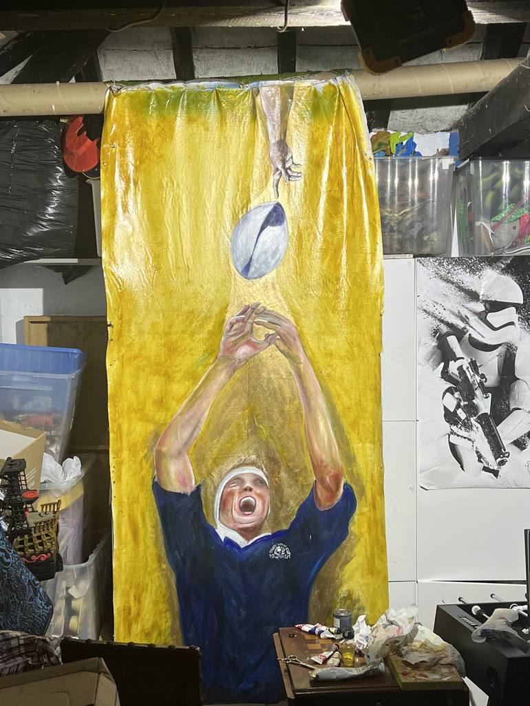Original Classicism Sports Painting by Brendan Reilly