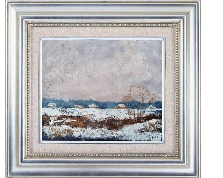 Original Impressionism Landscape Painting by Svetlana Grishkovec-Kiisky