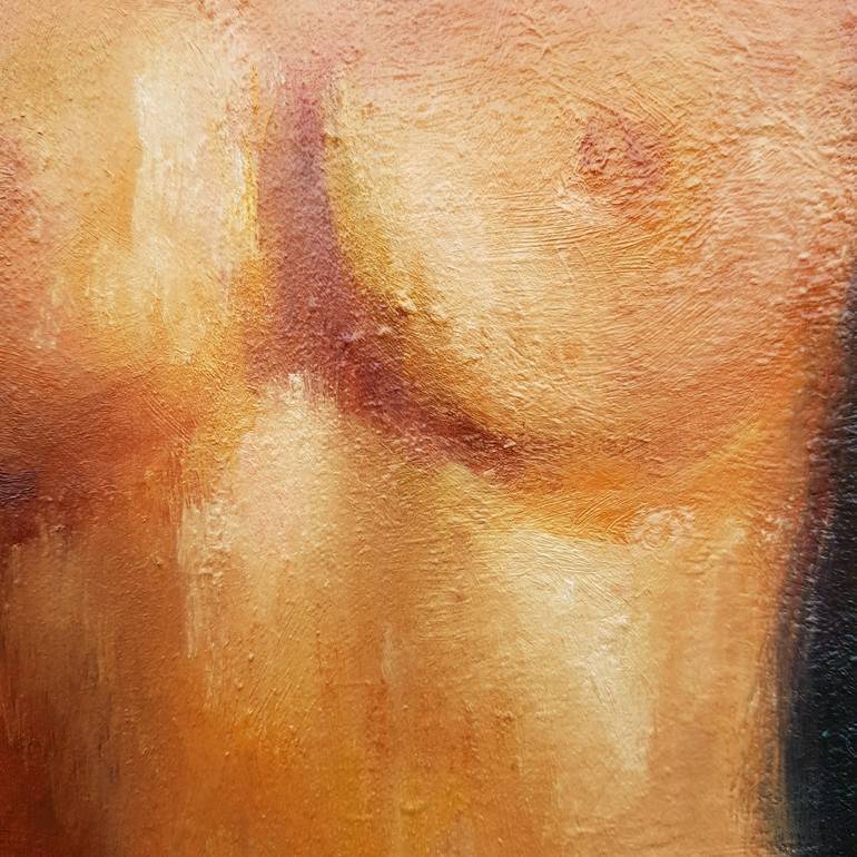 Original Expressionism Nude Painting by Svetlana Grishkovec-Kiisky