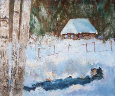 Original Expressionism Landscape Paintings by Svetlana Grishkovec-Kiisky