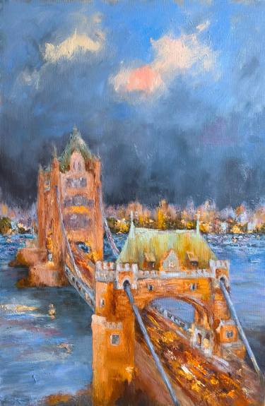 Original Abstract Expressionism Landscape Paintings by Svetlana Grishkovec-Kiisky