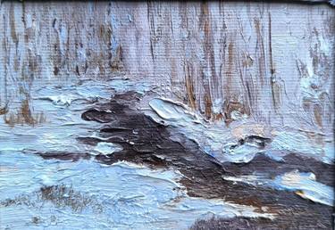 Original Abstract Expressionism Landscape Painting by Svetlana Grishkovec-Kiisky