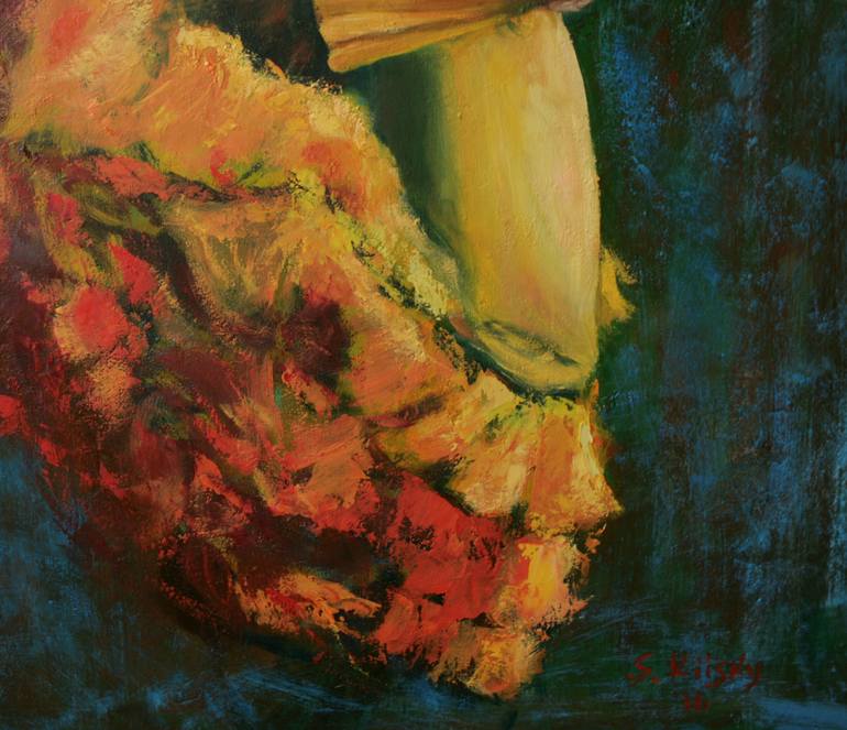 Original Figurative Women Painting by Svetlana Grishkovec-Kiisky