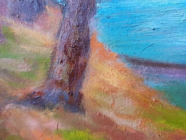 Original Expressionism Landscape Painting by Svetlana Grishkovec-Kiisky