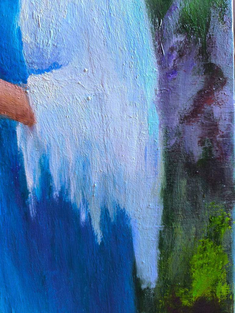 Original Expressionism People Painting by Svetlana Grishkovec-Kiisky