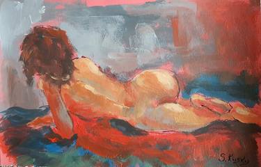 Original Figurative Nude Paintings by Svetlana Grishkovec-Kiisky