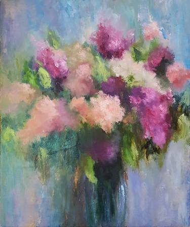 Original Expressionism Floral Paintings by Svetlana Grishkovec-Kiisky