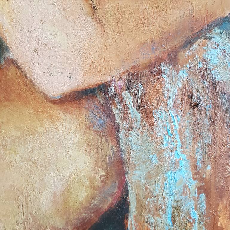 Original Figurative Nude Painting by Svetlana Grishkovec-Kiisky