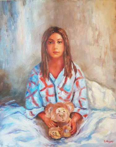 Original Expressionism People Paintings by Svetlana Grishkovec-Kiisky