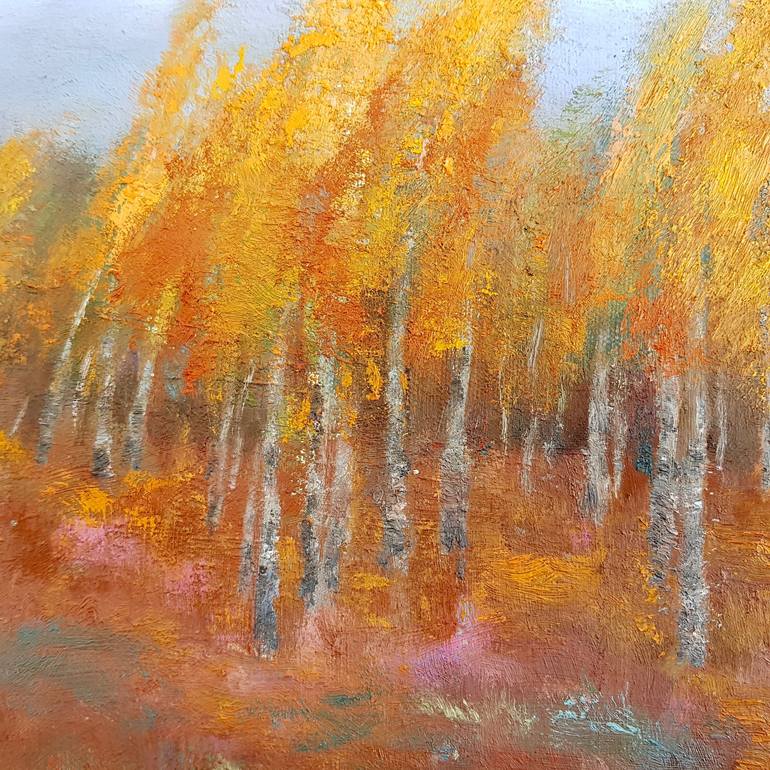 Original Impressionism Landscape Painting by Svetlana Grishkovec-Kiisky