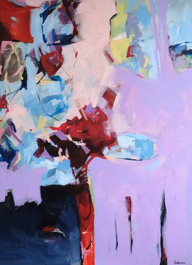 Original Abstract Paintings by Polina Goldstein