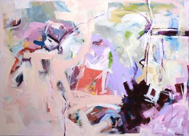 Original Abstract Paintings by Polina Goldstein