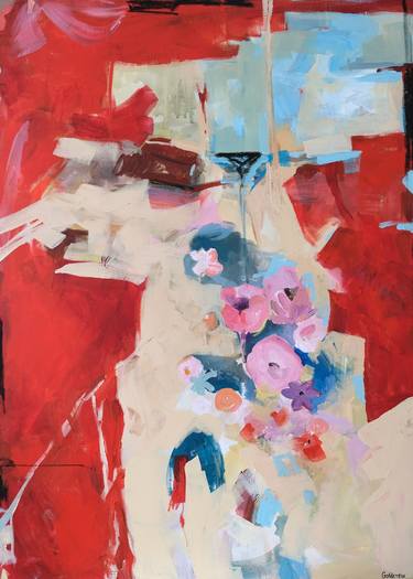 Print of Abstract Expressionism Abstract Paintings by Polina Goldstein