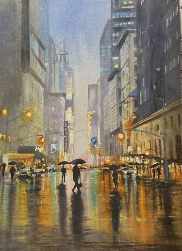 Original Realism Cities Paintings by Nelli Begg