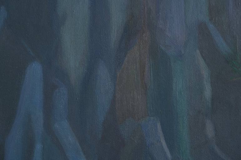 Original Figurative Landscape Painting by Xuemei Huang