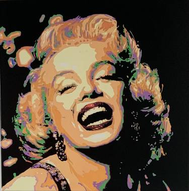 Original Pop Art Celebrity Paintings by Ludo Knaepkens