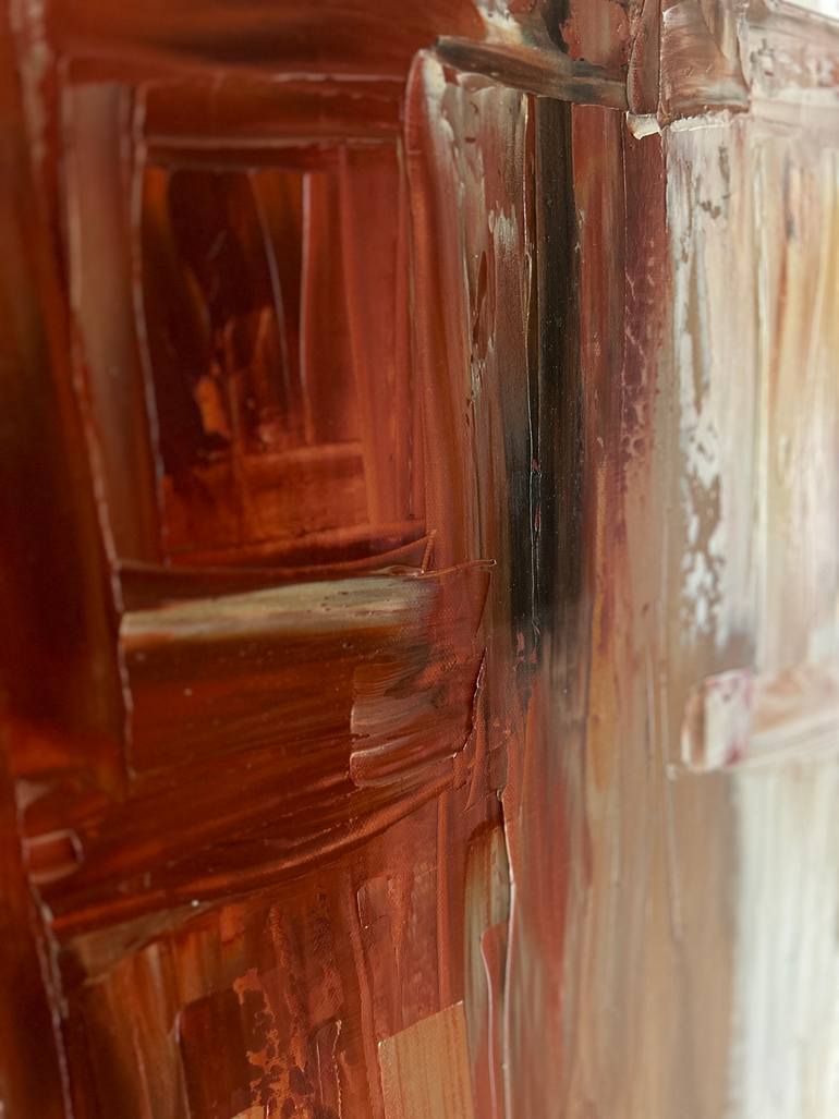 Original Abstract Expressionism Abstract Painting by Martin Burri