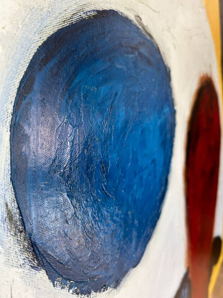 Original Expressionism Abstract Painting by Martin Burri
