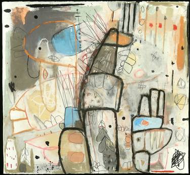 Original Abstract Drawing by Alexis Manheim