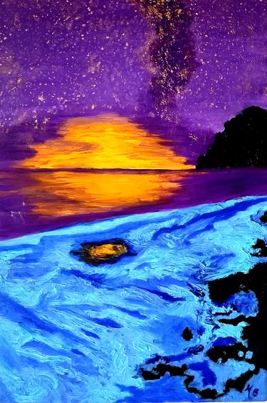 Bioluminescence- oil on canvas - 40x60- 2022 thumb