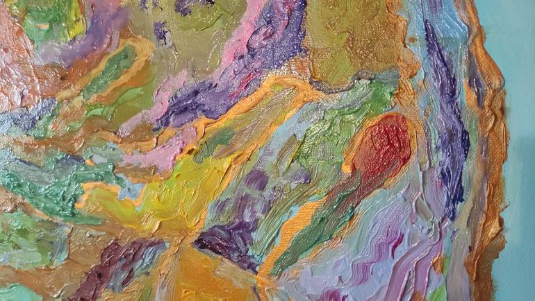 Original Abstract Painting by Miriam Brussato