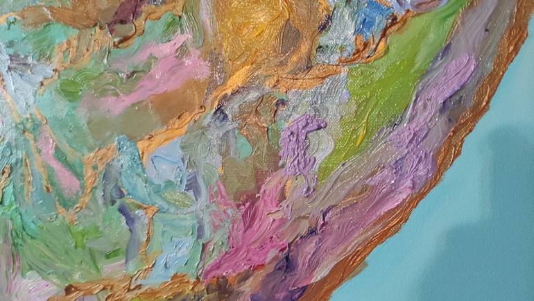 Original Abstract Painting by Miriam Brussato