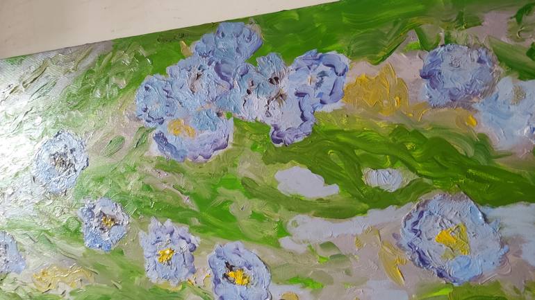 Original Abstract Expressionism Abstract Painting by Miriam Brussato