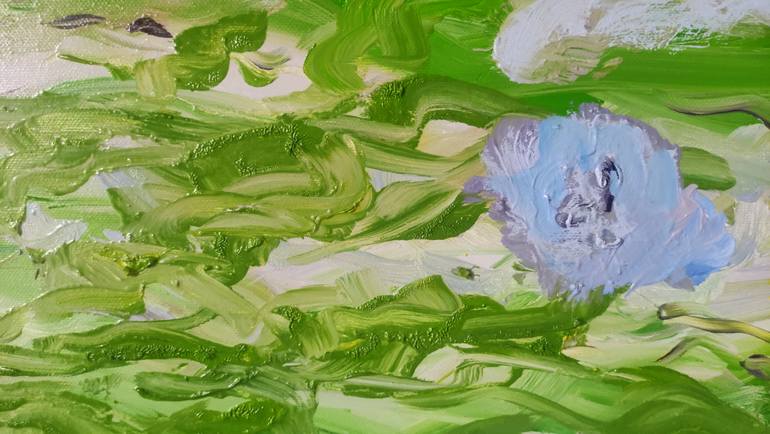 Original Abstract Expressionism Abstract Painting by Miriam Brussato