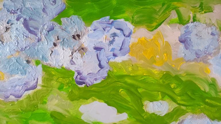 Original Abstract Expressionism Abstract Painting by Miriam Brussato