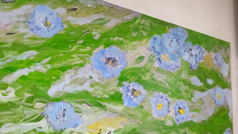 Original Abstract Expressionism Abstract Painting by Miriam Brussato