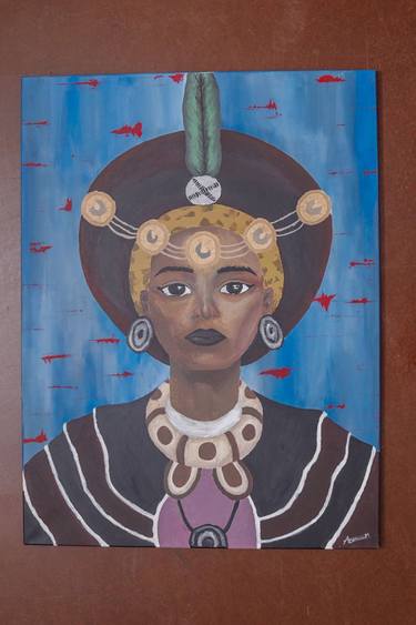 Original Women Paintings by Andiswa Mabunda