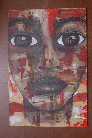 Original Abstract Expressionism Abstract Paintings by Andiswa Mabunda