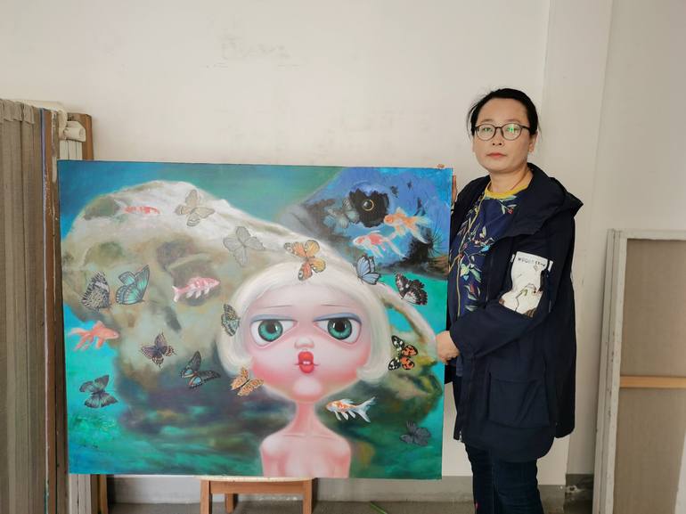 Original Culture Painting by QINHU SUN