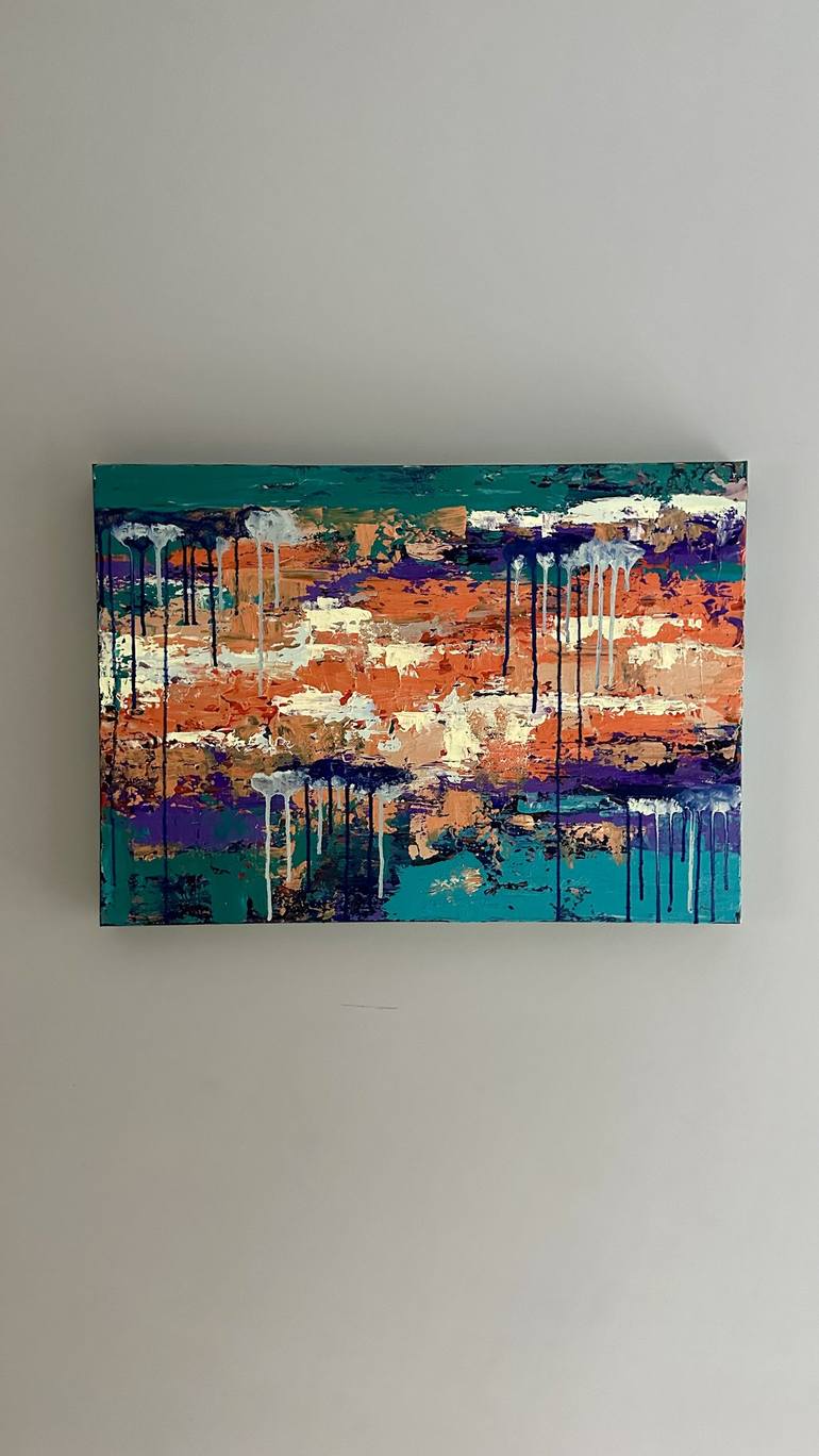 Original Abstract Painting by Olga Panarina