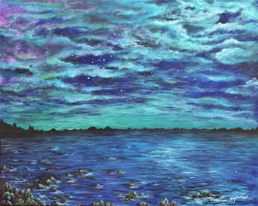 Original Fine Art Landscape Painting by Becky Bump