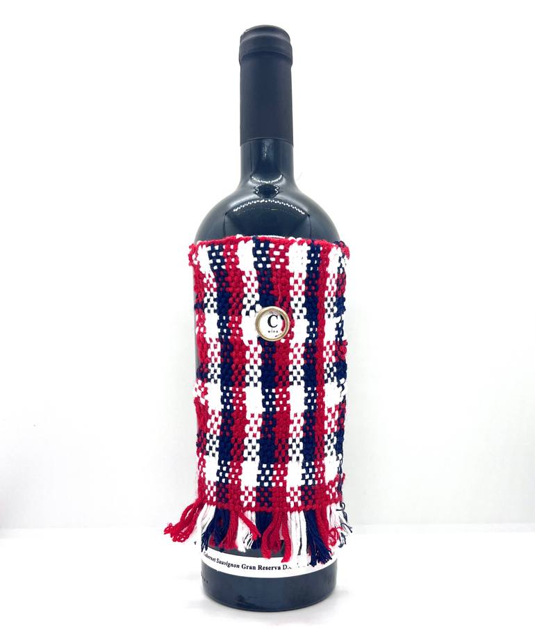 Original Symbolism Patterns Sculpture by C Wine