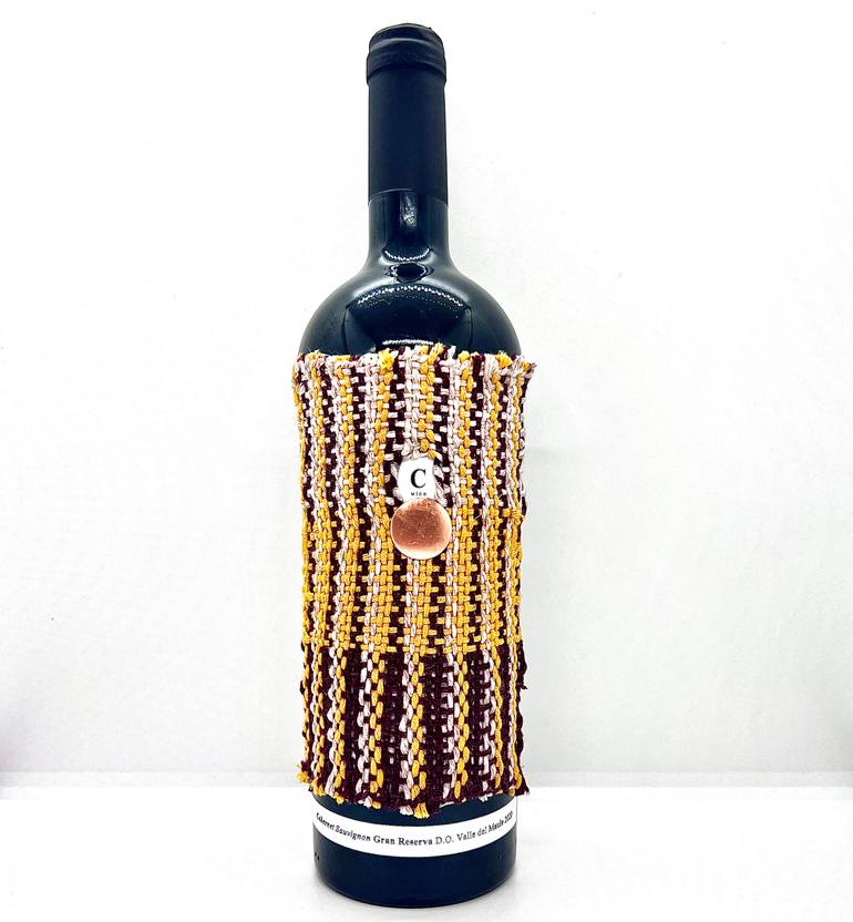 Original Symbolism Patterns Sculpture by C Wine